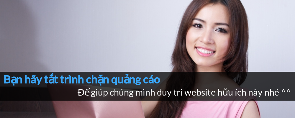 Bạn hãy tắt trình chặn quảng cáo